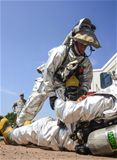 Firefighters take on HAZMAT training