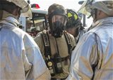 Firefighters take on HAZMAT training