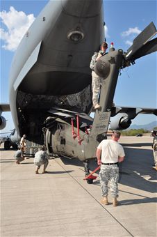 JTF-B deploys helos, personnel to Haiti