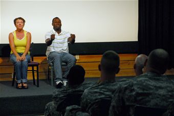 Servicemembers discuss 'Sex Signals'