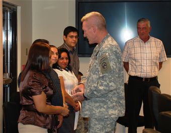 Commander honors RCO