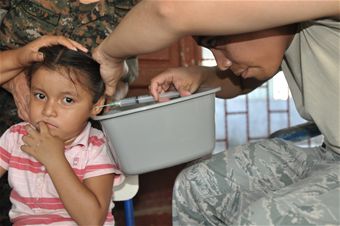 Flushing the ear