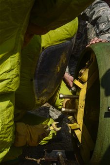 Firefighters take on HAZMAT training