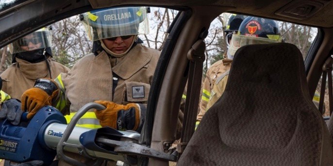 El Salvador sends the first female firefighter to participate in CENTAM SMOKE